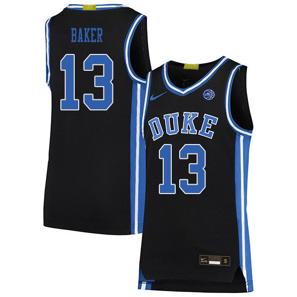 Duke Blue Devils #13 Joey Baker College Basketball Jerseys Sale-Black